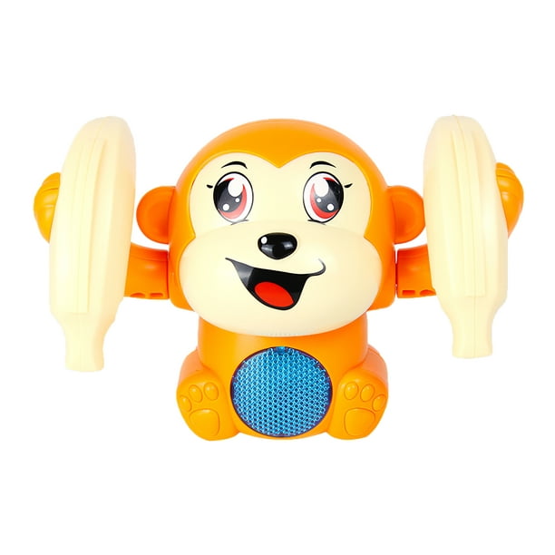 Mono juguete de control eléctrico Control de voz Rolling Monkey Cantaje educativo Juguete 